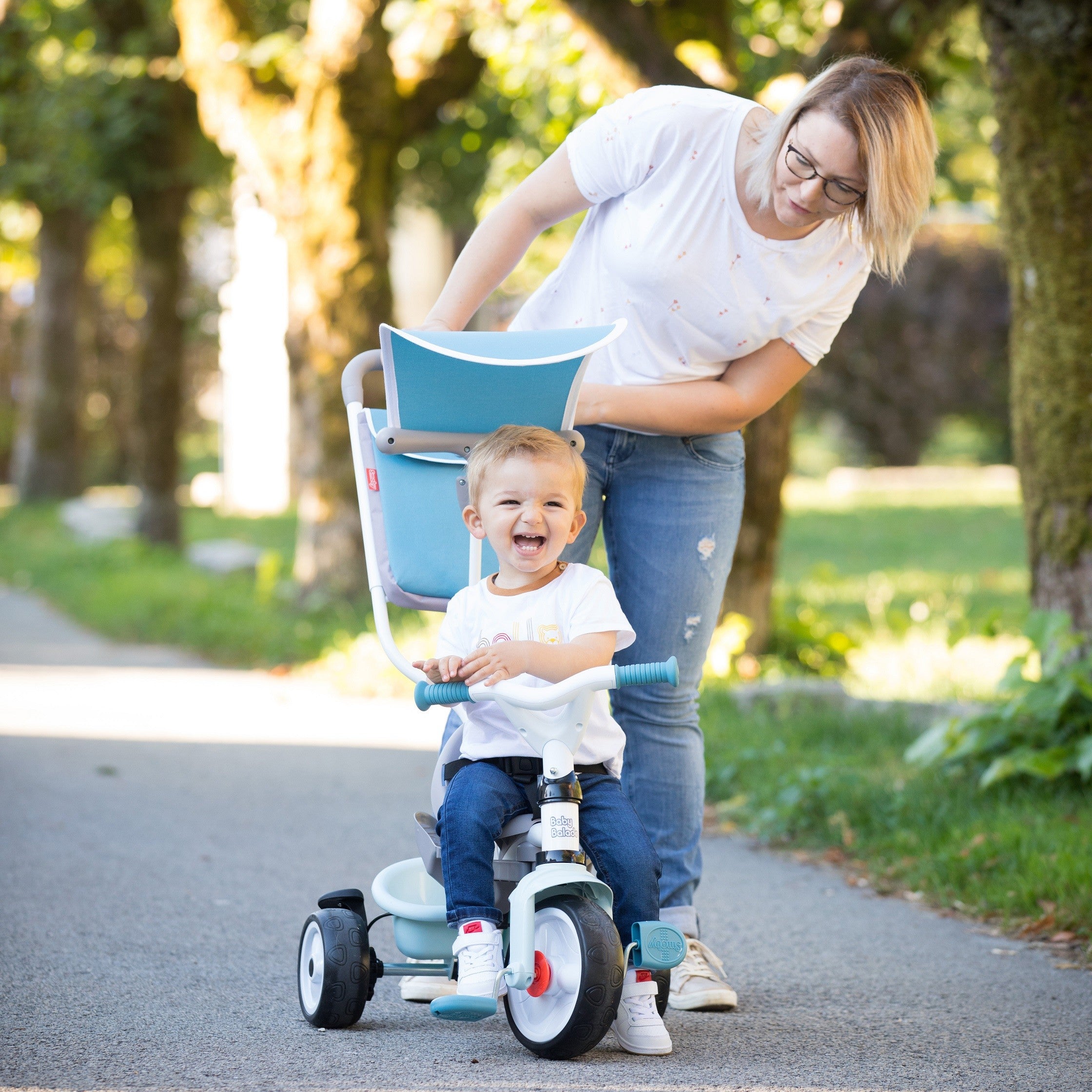 Baby Balade Plus Tricycle - Blue